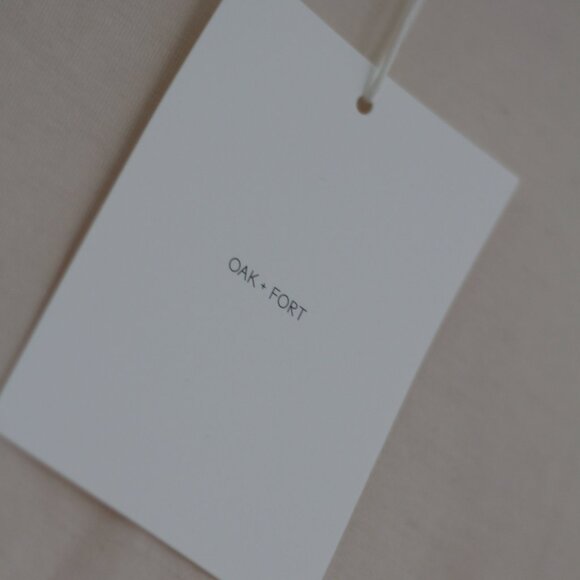 Oak + Fort Lightweight Long Sleeve Mock/Turtleneck - Picture 3 of 5